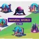 Fantasy Magical World 3D model elements collection image